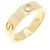 Cartier Love Ring mit halbem Diamantbesatz