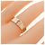 Anello Cartier Love in oro rosa 18K - vista 4