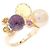 Anello Chanel Mademoiselle Pink Gold Band D'oro