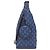 Bolso Duo Sling Monogram Shadow Louis Vuitton Negro Azul Azul marino Monograma
