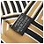 Hermès Maxi Twilly Slim Scarf Muffler Nero Bianco Cammello - vista 3