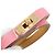 Hermès Bracciale charm Hermes Mini Kelly Double Tour Rosa - vista 3