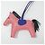 Hermès Hermes Rodeo Accessory Bag Charm MM Rosa - vista 2