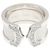 Anello Cartier C2 Large in oro bianco - vista 2