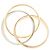 Anello Cartier Trinity in oro rosa bianco e giallo 18K - vista 3