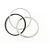 Anello Cartier Trinity Black & White Small - vista 3
