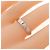 Cartier Damour Ring aus Platin - Ansicht 4