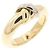 Anello Cartier Thread in oro bianco rosa e giallo 18K