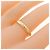 Cartier Ehering aus 18K Gelbgold - Ansicht 4