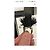 Givenchy Silver and Black Feather Ring Silver hardware - view 3