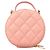 Borsa a tracolla con catena Chanel Matelassé Rosa - vista 8