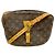 Borsa a tracolla Louis Vuitton Monogram Jeune Fille GM Marrone