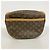 Borsa a tracolla Louis Vuitton Monogram Jeune Fille GM Marrone - vista 11