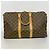 Borsa Boston Louis Vuitton Monogram Keepall 45 Marrone - vista 12