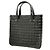 Chanel Shopper-Bag aus schwarzem Lackleder