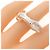 Ring Anello a fascia Hermès Galop - vista 5