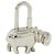 Hermès Portachiavi Hermes HIPPO Cadena Argento - vista 2