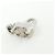 Hermès Portachiavi Hermes HIPPO Cadena Argento - vista 3
