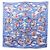 Foulard Carré Volant Hermès Blu