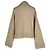 Giacca in maglia a trecce Khaite in cashmere beige - vista 3