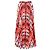 MSGM Midirock mit Allover-Logo-Print aus multicolorigem Polyester Mehrfarben
