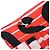 MSGM Midirock mit Allover-Logo-Print aus multicolorigem Polyester Mehrfarben - Ansicht 6
