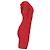 Mini abito aderente Herve Leger in rayon rosso - vista 3