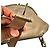 Clutch da sera vintage Marni in pelle oro metallizzato D'oro Metallico - vista 11