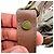 Clutch da sera vintage Marni in pelle oro metallizzato D'oro Metallico - vista 23