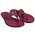 Infradito Gucci Interlocking G Guccissima in pelle rosa - vista 3