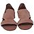 Sandali slip-on a punta aperta Tod's in camoscio Rose Marrone Rosa - vista 2