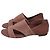 Sandali slip-on a punta aperta Tod's in camoscio Rose Marrone Rosa - vista 4