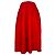 Falda Maxi Jil Sander de cuero rojo Roja - vista 3