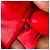 Falda Maxi Jil Sander de cuero rojo Roja - vista 4