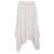 Isabel Marant Etoile Falda midi Isabel Marant Étoile de algodón blanco con ribete de encaje bordado Crudo