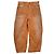 Pantalones Barrel Wideleg Loewe en algodón naranja