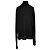 Ann Demeulemeester Rollkragenpullover aus schwarzer Wolle