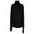 Ann Demeulemeester Rollkragenpullover aus schwarzer Wolle - Ansicht 3