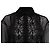 Nili Lotan Noel transparente Button-Down Bluse aus schwarzer Seide - Ansicht 2