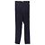 Givenchy gerade geschnittene Hose aus dunkelblauer Wolle Marineblau