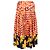 Gonna midi plissettata stampata Dries Van Noten in seta multicolore - vista 3