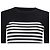 Max Mara Braies Stripe Bodice Rippstrickpullover aus schwarzer Viskose - Ansicht 2