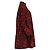 Mini vestido de manga larga con estampado gráfico Dior en algodón rojo Roja - vista 3