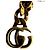 Orecchini a goccia Gucci GG con cristalli in ottone dorato D'oro - vista 5