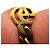 Orecchini a goccia Gucci GG con cristalli in ottone dorato D'oro - vista 6