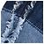 Gonna midi bicolore Halona di Acne Studios in denim di cotone blu - vista 7