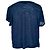Camiseta de cuello barco Tom Ford en algodón azul - vista 3