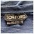 Camiseta de cuello barco Tom Ford en algodón azul - vista 4
