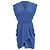 Mini abito effetto wrap Iro in triacetato blu
