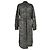 Cardigán largo Dries Van Noten en lana de alpaca gris